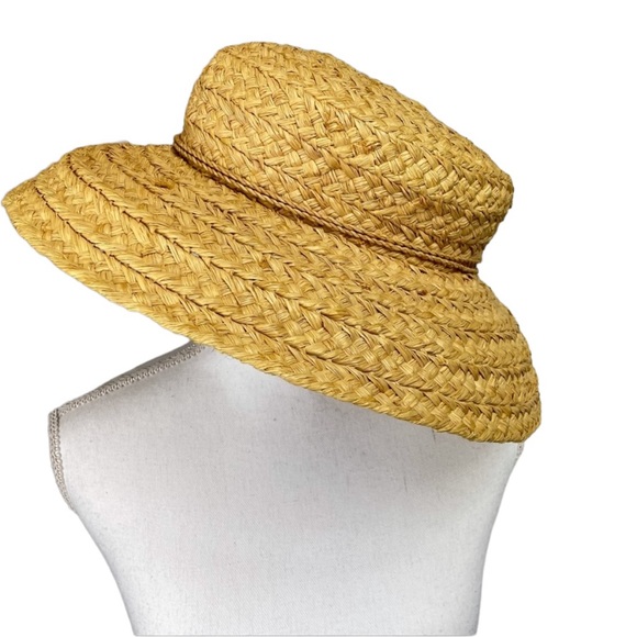 Helen Kaminski Classic 5 Raffia Hat OSFM - Picture 9 of 10